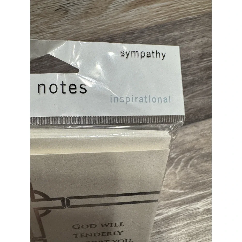 Set of 10 Religious SYMPATHY Cards +‎ Envelopes by Dayspring Silver Foil Blank